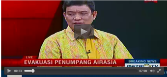 [Breaking News Metro TV] Bro Rivai: Evakuasi Penumpang Air Asia